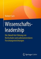 Wissenschaftsleadership Norbert Sack Taschenbuch Xx Deutsch 2019 Springer Vieweg