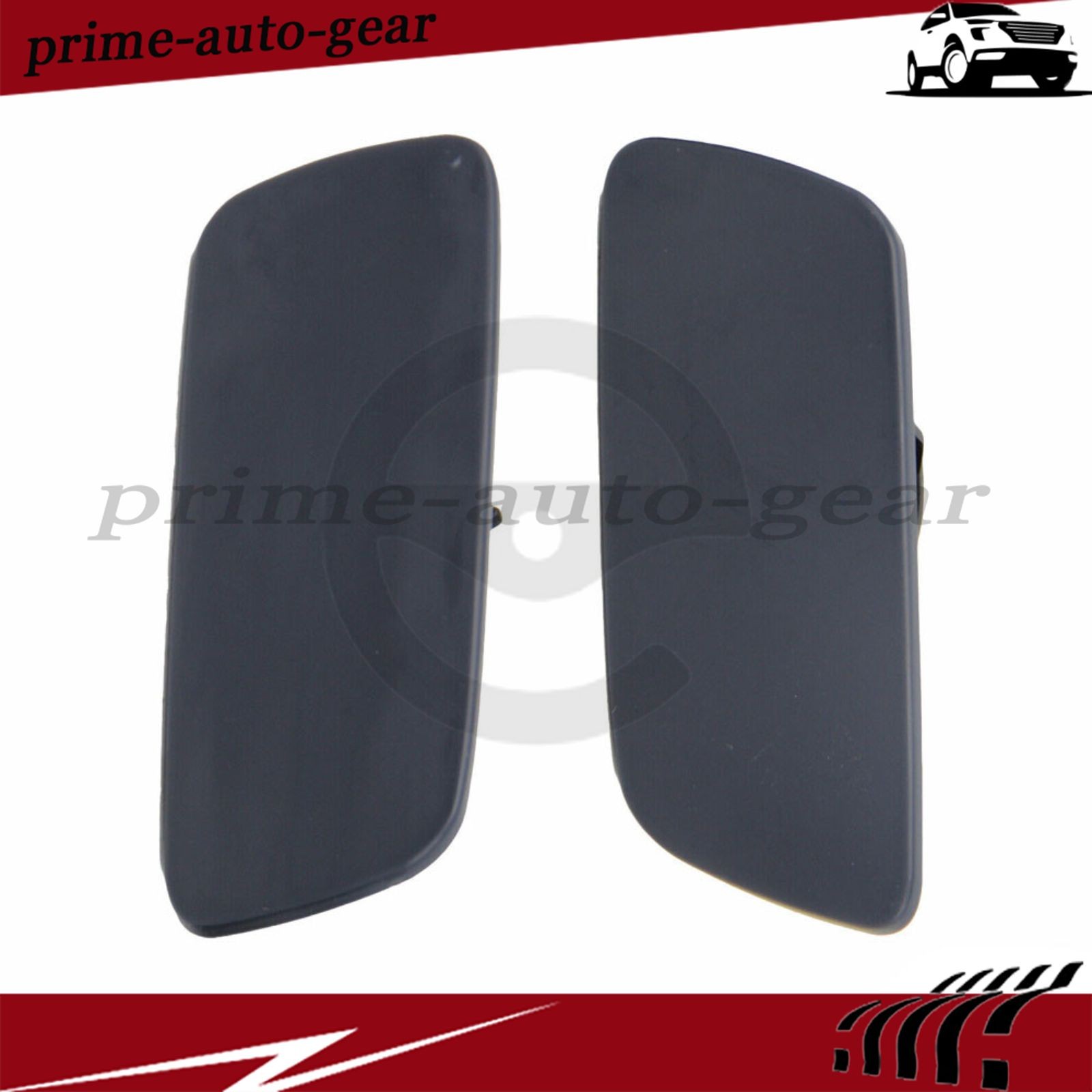 2 Pcs For 2010-2018 Rolls-Royce Ghost Front LH+RH Headlight Washer Nozzle Cover