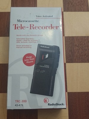 Radio Shack TRC-300 Voice Activated Microcassette Tele-Recorder