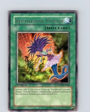 Yu-Gi-Oh TCG Reptilianne Poison SOVR-EN088 1st Edition Regular Rare Card LP