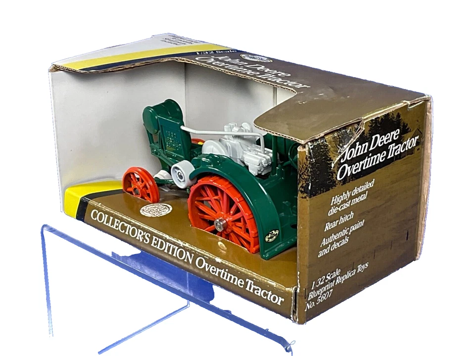 Tractor de horas extras ERTL, John Deere de colección, #5607, 1/32, edición de coleccionista, EE. UU. Foto 4 de 4