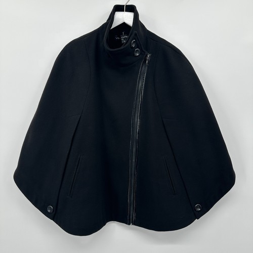 Via Spiga Poncho Cape Jacke Gr. L XL Statement Streetwear Gothic Chic Witchy