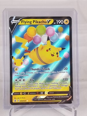Flying Pikachu V Holo #6 Pokemon Card 2021 | eBay