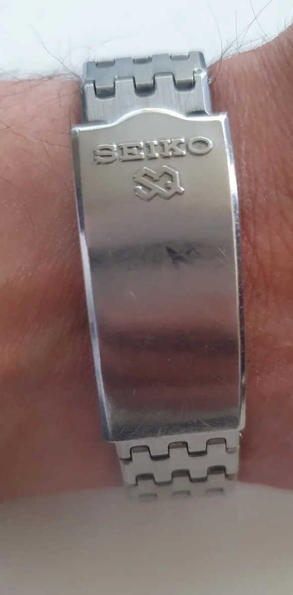 VINTAGE RARE SPORT BIG JAPAN ST.STEEL MEN'S QUARTZ WATCH 