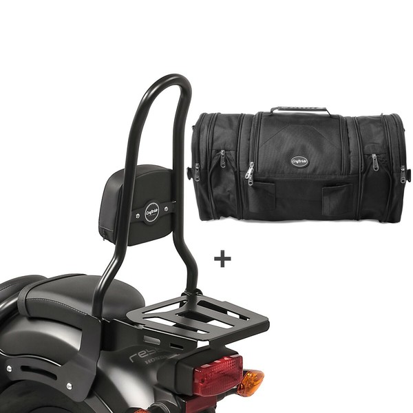 Sissybar L3 + Hecktasche RB1 FüR Kawasaki VN 900 Classic / Custom 06-16-image