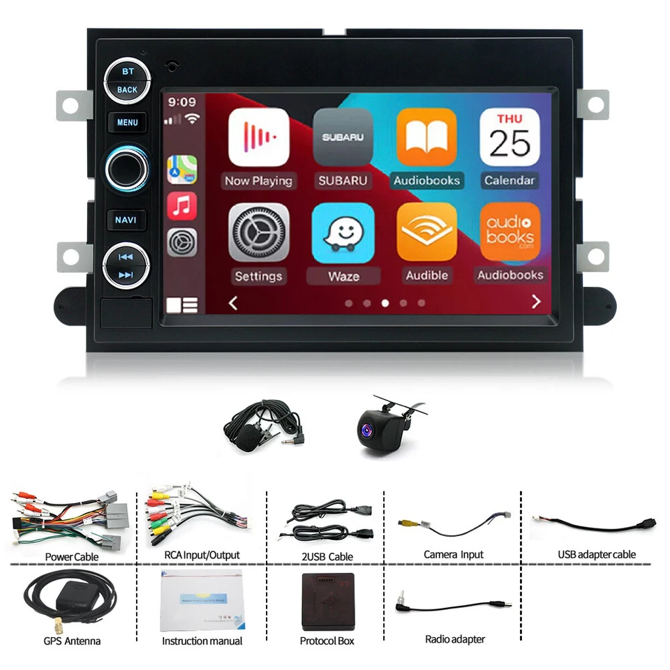 Touch Screen CarPlay For Mercury Sable 2008-2009 Android 13 Car Stereo Radio GPS - Image 2 of 4