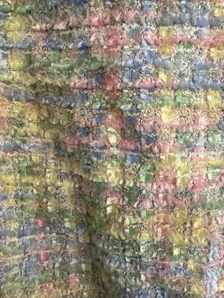 Escada Pastel Tweed Pencil Skirt Size 36 eBay