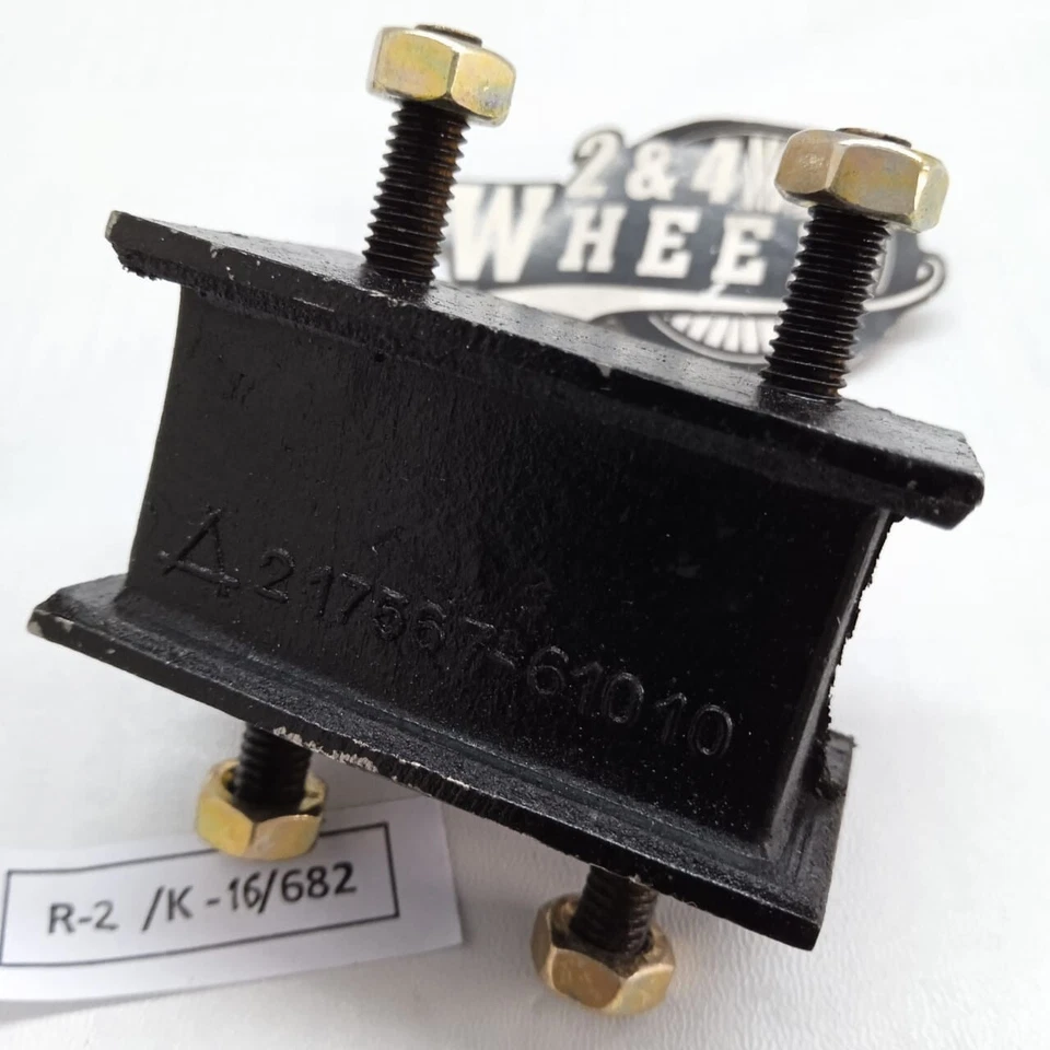 Cojín tubo escape trasero Toyota Land Cruiser FJ40 FJ43 FJ45 FJ55 FJ56 HJ45 NUEVO Foto 3 de 4