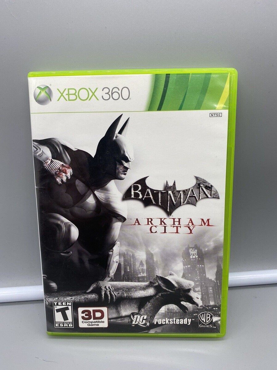 Batman: Arkham City (Microsoft Xbox 360, 2011) Complete with