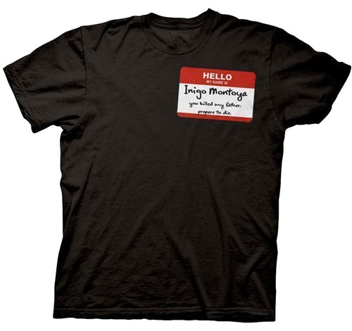 T-shirt IMage "My Name Is Inigo Montoya" - La Storia Fantastica - Donna, Grigia, Taglia L