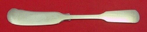 Old English Tipt By Gorham Sterling Silver Butter Spreader Flat Handle 5 3/4"