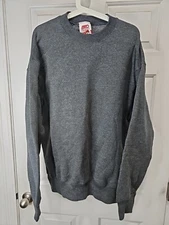 Vtg 90's BVD Premium New Deadstock Heavyweight Fleecewear Men's Sweatshirt NWT L