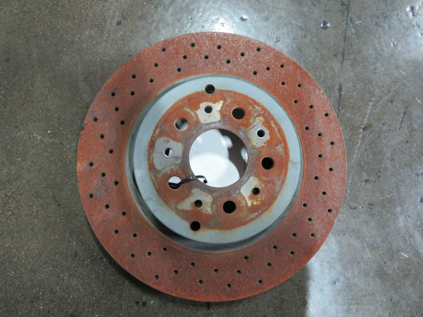 Maserati Quattroporte, Granturismo, Rear Brakes, Cross Drilled, Used P/N 228411