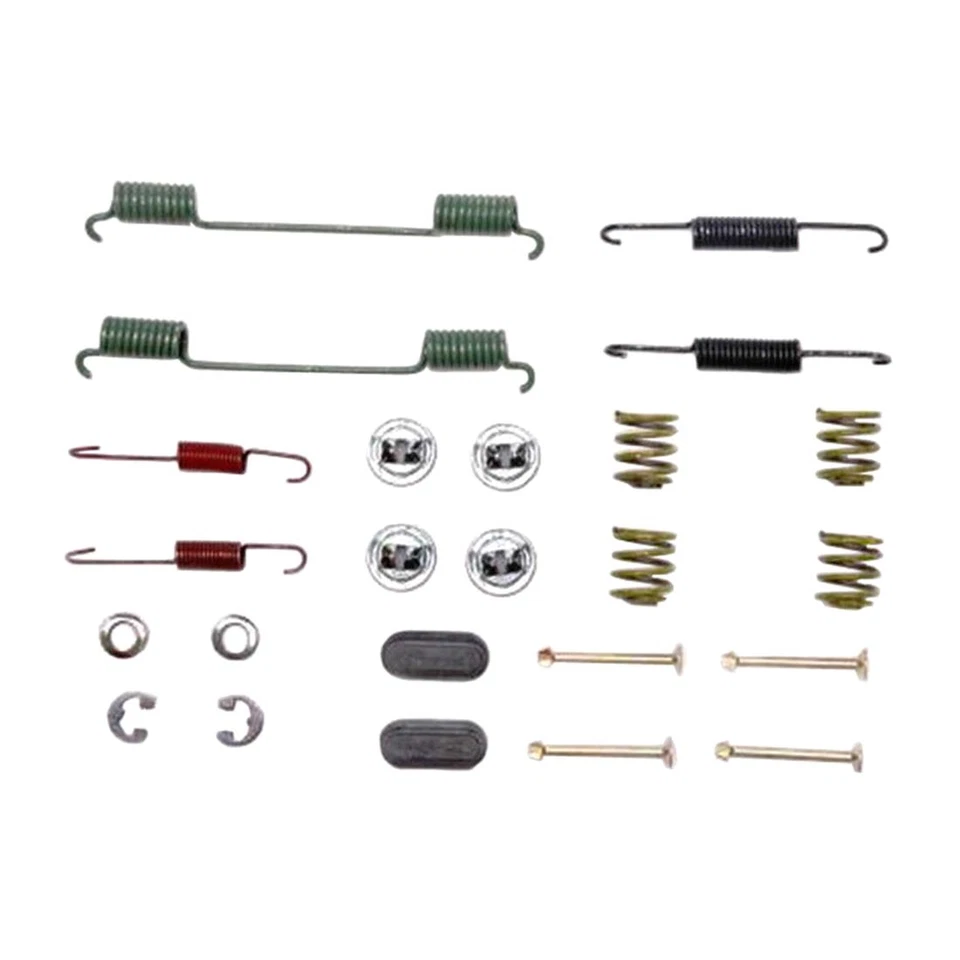 Rear Brake Drums & Brake Shoes Hardware Spring Kit Fits 1984 Chrysler LeBaron - Image 2 of 4