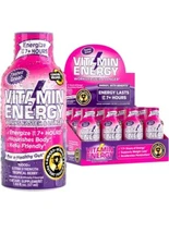 Vitamin Energy Mood+ Tropical Berry Energy Shots, Clinically Proven (24PACK)