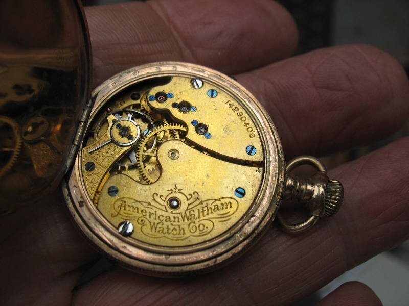 Antique Ladies Waltham Pocket Watch, not working. eBay