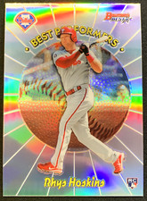 2018 Bowman's Best 1998 Performers  Refractor  Rhys Hoskins Rookie RC #98BP-RH