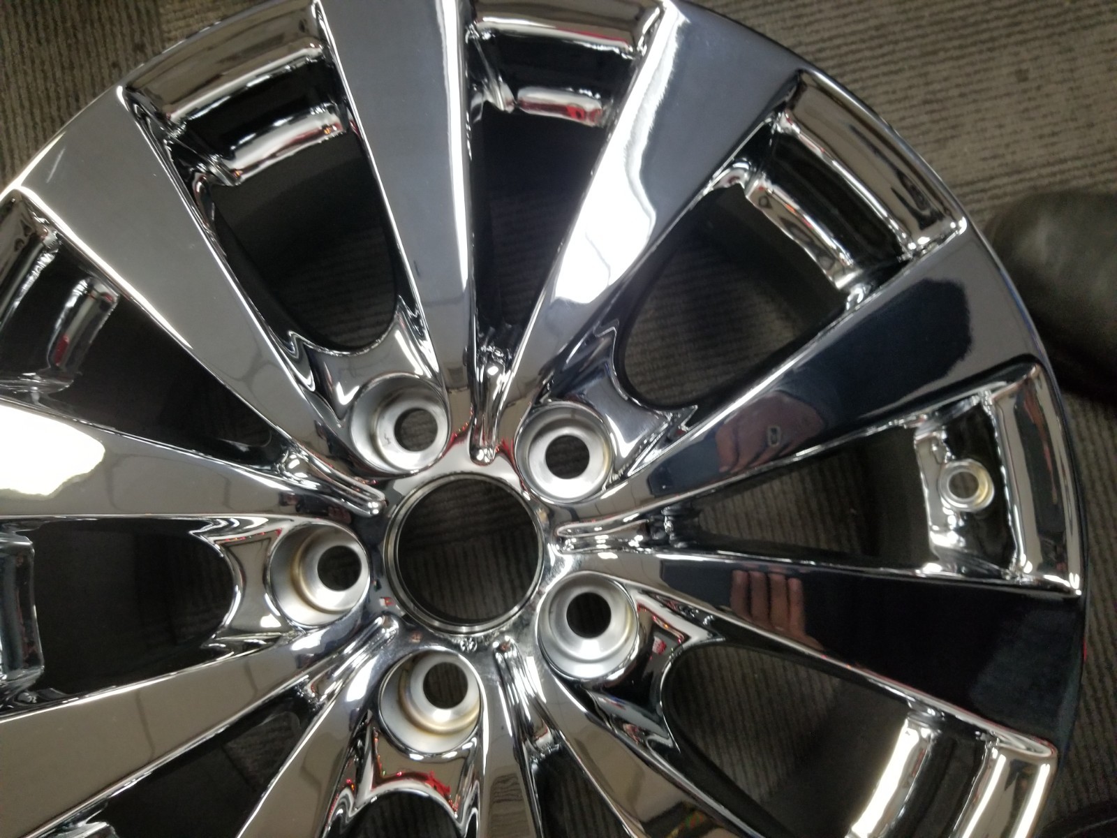 17" TOYOTA AVALON FACTORY OEM CHROME ALLOY WHEEL RIM 20112012 17x7 eBay