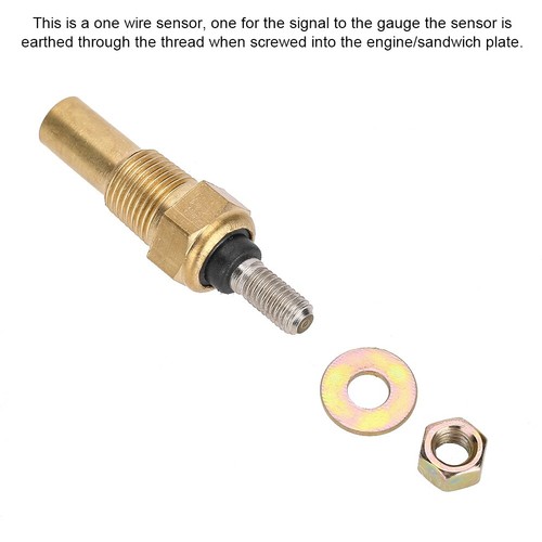 Universeller 1/8 NPT Öl/Wasser-Temperatursensor Elektrischer Temperaturgeber - Bild 6 von 8