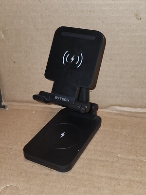 BYTECH Foldable Portable Dual Wireless Charger Qi BY-MO-CP