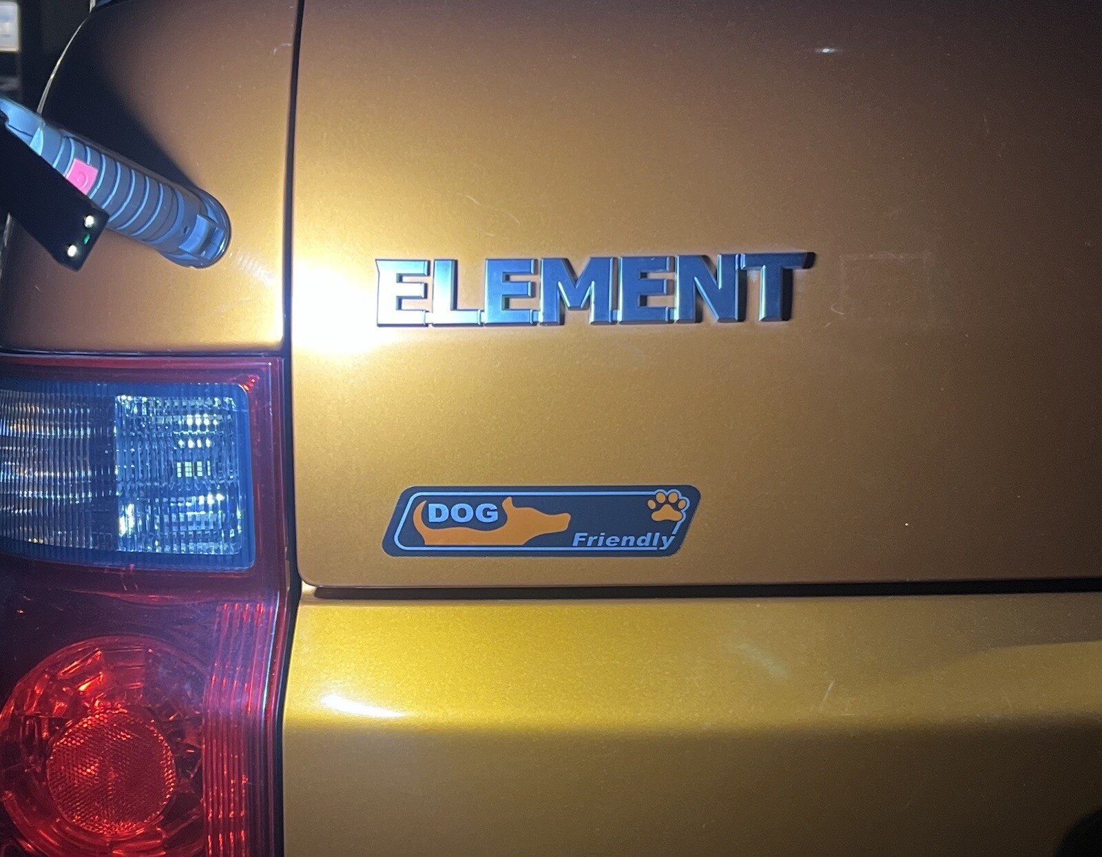 Honda Element Dog Friendly Sticker Reproduction Badge Kit Vinyl Replica ...
