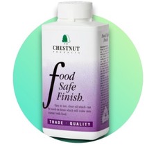 Chestnut Food Safe Oil 500ml Gives a non-tainting food safe finish
