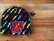 Disney Cars Lightning McQueen Hat Boy 2T Toddler Cap Blue