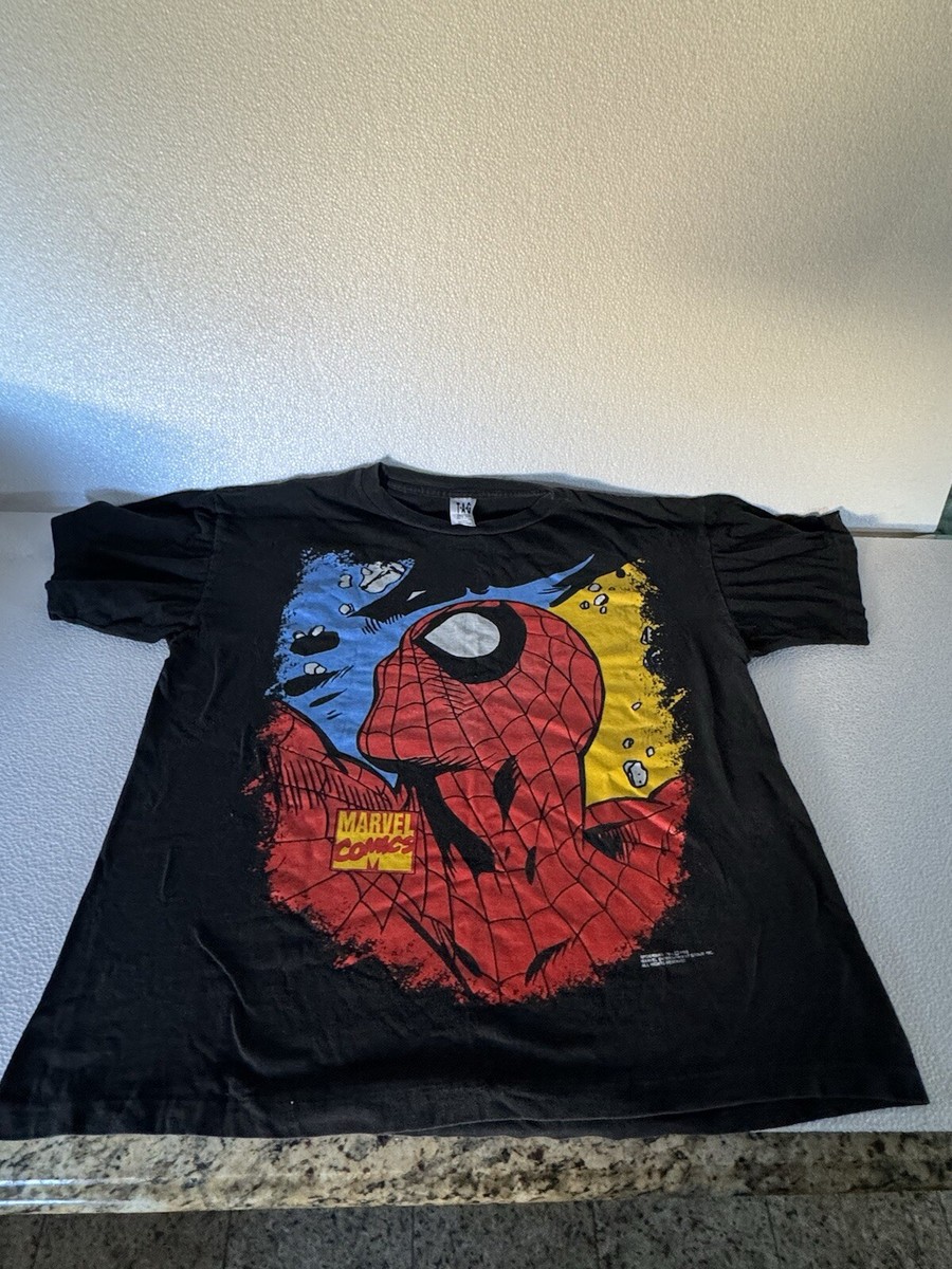 Vintage 93 Original comic Marvel Spiderman Shirt Large | eBay
