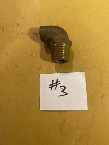 1 Pc Pc 1/2” Copper X  1/2” Male Ips 90* Elbow Fitting SOLDER  PLUMBING SWEAT