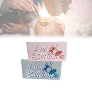 Bigliettini Per Battesimo Bimbo Bimba Ciuccio Set Da 50 100 Pezzi Neutri Ebay