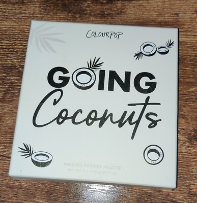 Colourpop Going Coconuts Pressed Powder Eyeshadow Palette