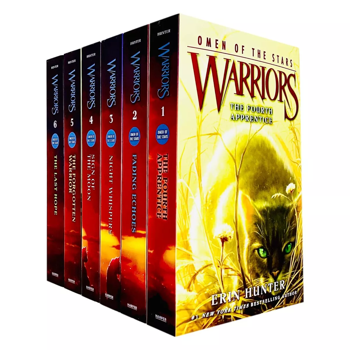 Warriors Cat Power of Three book 1-6 Series 3 Book Collection Set by Erin  Hunter