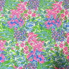 Lilly Pulitzer Cotton Poplin Fabric Multi A Cherry On Top 36" X 57"