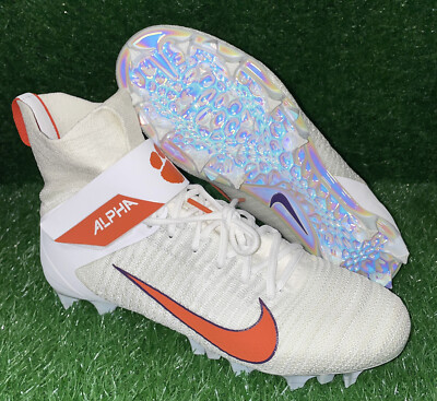 Nike Clemson Tigers Alpha Menace Elite 2 Football Cleats  display picture 1