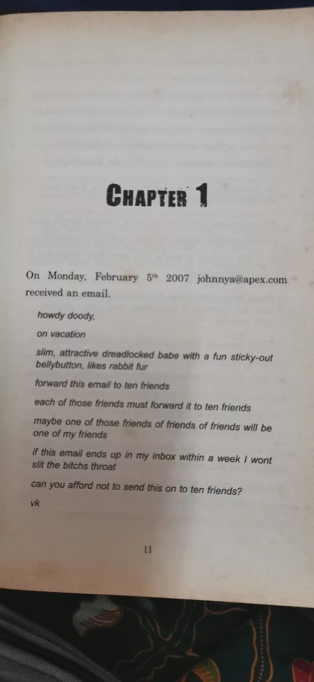 Stop Me-crime preloved book - Image 3 of 4