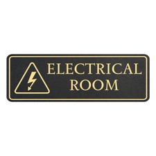 Standard Plus Electrical Room Wall or Door Sign | Workplace Safety Signage