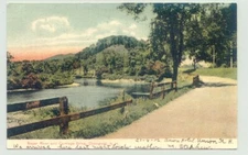 Claremont, New Hampshire NH ~ Sugar River & Carriage Drive  1906 UB *