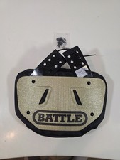 New Battle Sports 3D Diamond Gold Football Back Plate Adult