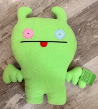 Uglydoll Picksey Green Never Produced David Horvath -Two Color Eyes RARE Sample