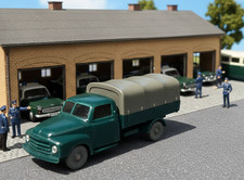 Wiking Opel Blitz Langhauber Polizei Pritschen LKW 1964-66