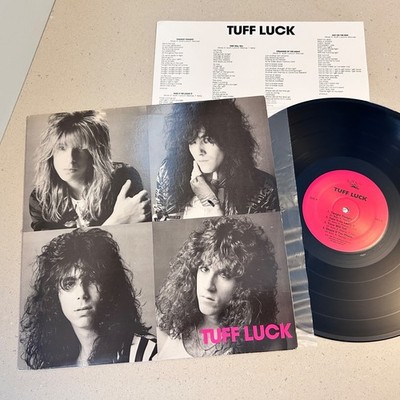 (NM) TUFF LUCK ''Self Titled'' 1987 1st Vinyl LP US 1987 Press W/ Rare INSERT Hair