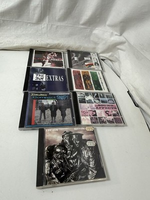 The Jam 7 CD Lot Setting Sons Sound Affects Compact Snap The Gift Extras Polydor