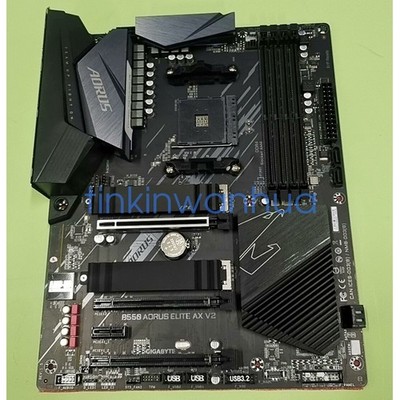 For GIGABYTE B550 AORUS ELITE AX V2 Motherboard DDR4 PCI-E4.0 2×M.2 4×SATAIII #y