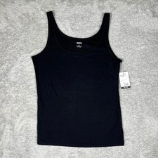 Sonoma Goods For Life Black Everyday Tank Top Womens Large NWT Sleeveless