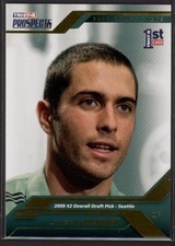 2009 Dustin Ackley Tristar Prospects Plus Draft Picks RC 29/50    #2 (F1530)