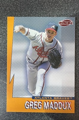 1999 Pacific Invincible Despliegues de Fuerza #3 Greg Maddox - Seismic Force