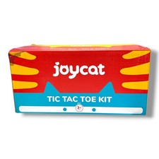 Joy Cat Tic Tac Toe Kit 3 Ages -New In Box-