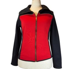 Lauren Ralph Lauren LRL Full Zip Lightweight Active Jacket Size S Athleisure