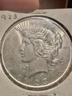 1923 Peace Dollar $1 Silver Circulated Coin 0.9 Fineness