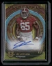 JC Latham 2023 Bowman University Inception Gold Auto Auto Alabama Crimson Tide